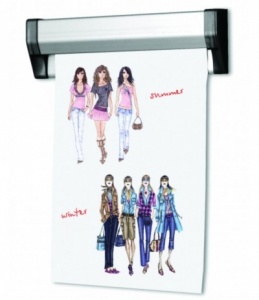 Fast Note - Paper Hanging / Poster Rail System